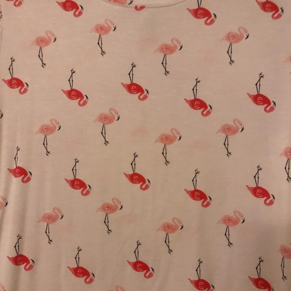 Flamingo Pattern Top - Picture 4 of 7